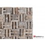 Patlatma Doğal Taş Gümüş Silver Duvar Paneli 1x48cm-DT1502